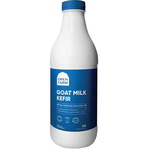 Open Farm Goat's Milk Organic Raw Frozen Kefir with Turmeric/Cinnamon for Dogs & Cats