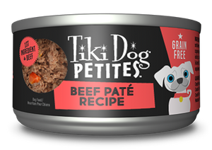 Tiki Pet Petites Pate 3oz Canned Dog Food - Paw Naturals
