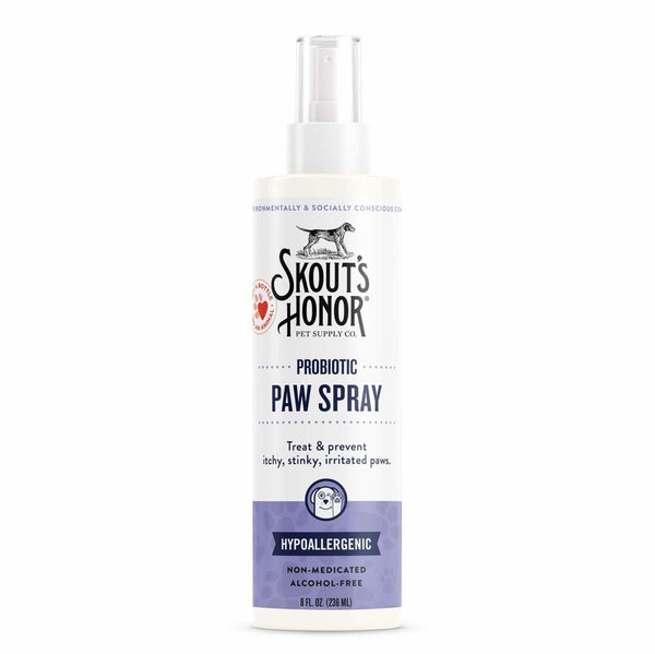 Skout's Honor Probiotic Paw Spray for Dogs & Cats 8oz - Paw Naturals