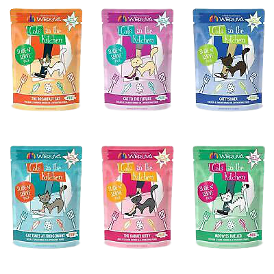 Weruva Cats in the Kitchen Slide N' Serve Wet Cat Food Pouch 3oz