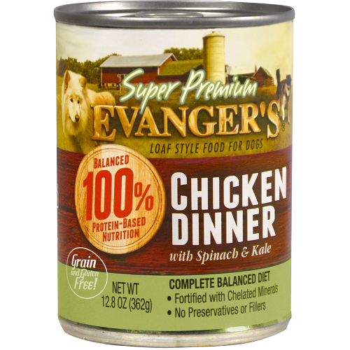 Evanger's Super Premium Chicken Dinner 12.8oz Canned Dog Food