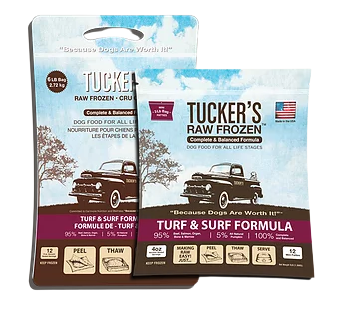 Tucker's Surf & Turf Raw Frozen Dog Food - Paw Naturals