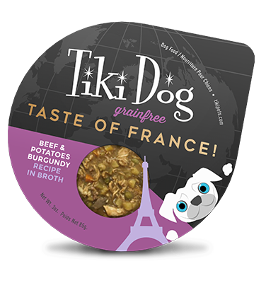 Tiki Pet Taste Of The World Canned Dog Food France Beef / 3oz - Paw Naturals
