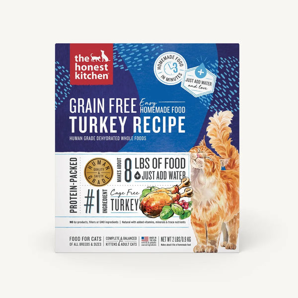 Honest Kitchen Grain Free Turkey Dehydrated Cat Food