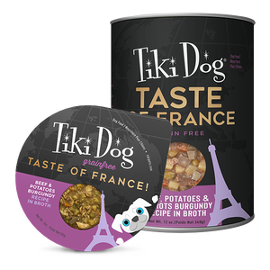 Tiki Pet Taste Of The World Canned Dog Food France Beef / 12oz - Paw Naturals
