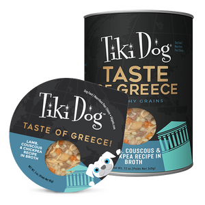 Tiki Pet Taste Of The World Canned Dog Food Greece Lamb / 12oz - Paw Naturals