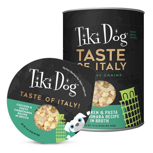 Tiki Pet Taste Of The World Canned Dog Food Italy Chicken / 12oz - Paw Naturals