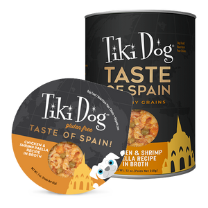 Tiki Pet Taste Of The World Canned Dog Food Spain Paella / 12oz - Paw Naturals
