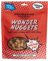 PolkaDog Bakery Wonder Nuggets Training Treats 12oz Beef - Paw Naturals