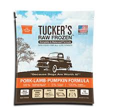 Tucker's Pork & Lamb Raw Frozen Dog Food 3lb - Paw Naturals