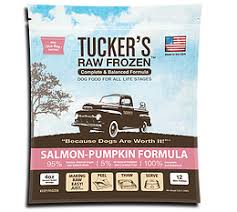 Tucker's Salmon & Pumpkin Raw Frozen Dog Food 3lb - Paw Naturals