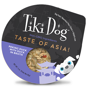 Tiki Pet Taste Of The World Canned Dog Food Asia Duck / 3oz - Paw Naturals