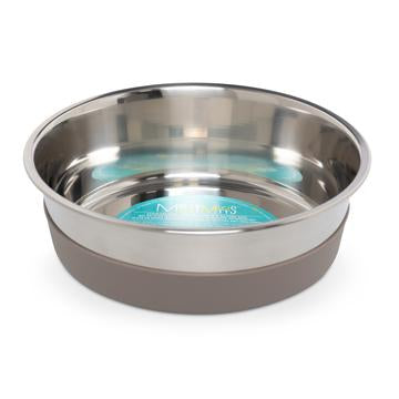 Messy Mutts Stainless Steel Bowl with Non-Slip Bottom Small - Paw Naturals