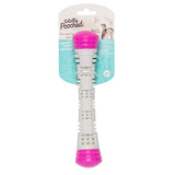 Messy Mutts Totally Pooched Chew n' Squeak Stick Dog Toy