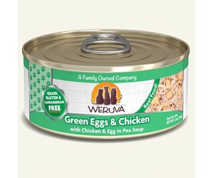 Weruva Classic Canned Cat Food Green Eggs & Chicken / 5.5oz - Paw Naturals