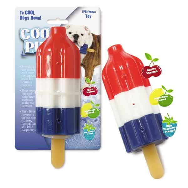 Cool Pup Rocket Pop Cooling Dog Toy