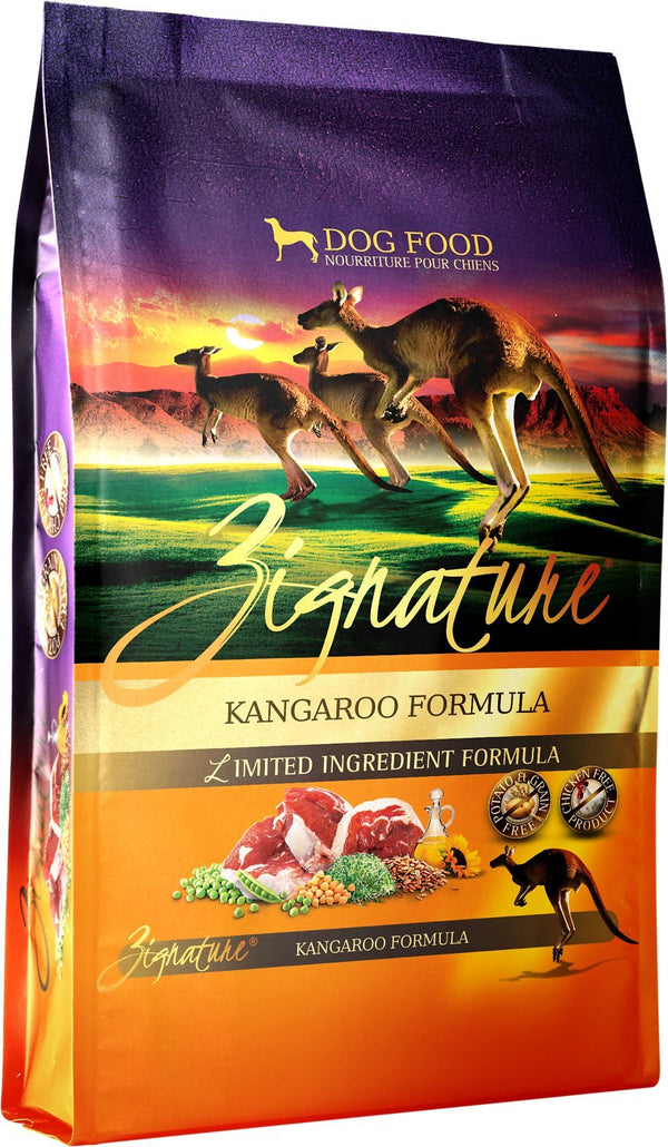Zignature Kangaroo Dry Dog Food 12.5lb - Paw Naturals