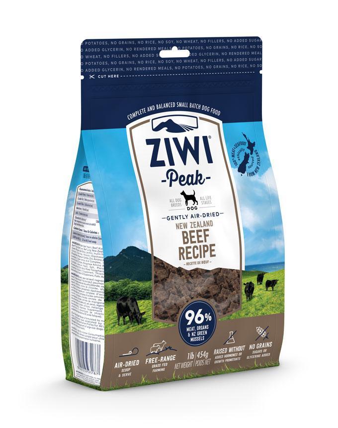 Ziwi Peak Air-Dried Beef Dog Food 16oz - Paw Naturals