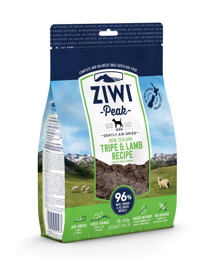 Ziwi Peak Air-Dried Tripe & Lamb Dog Food 16oz - Paw Naturals